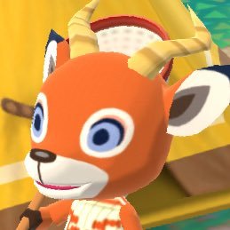 Beau from Animal Crossing: Pocket Camp is shocked!